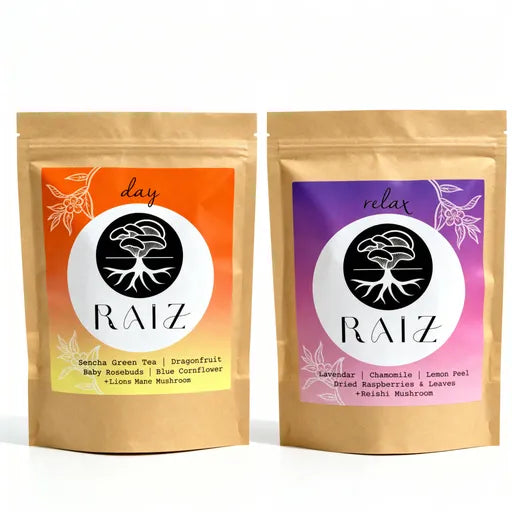 raiz set — balanced ritual (20 tea bags)